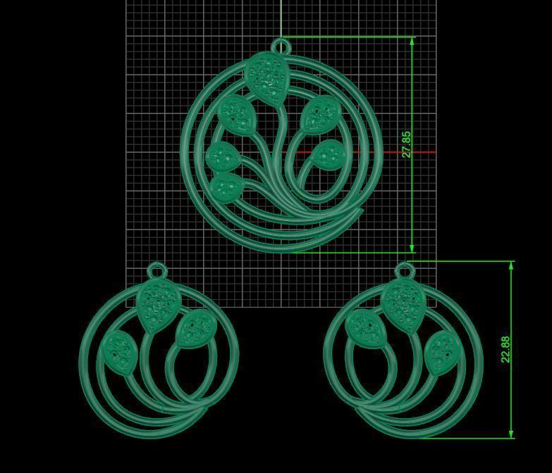 Half set 007 3D print model_8