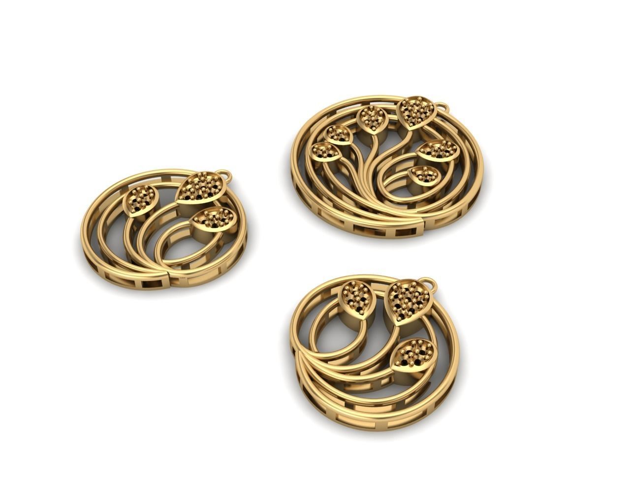 Half set 007 3D print model_9