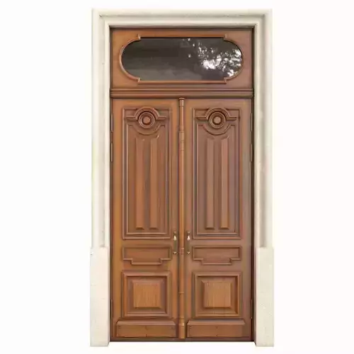 Entrance classic door 63 3D model