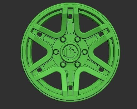 Fuel Wheel  3D print model_5