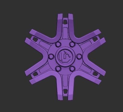 Fuel Wheel  3D print model_4