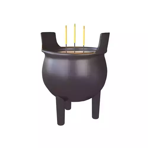 Cartoon Incense Burner v1 004