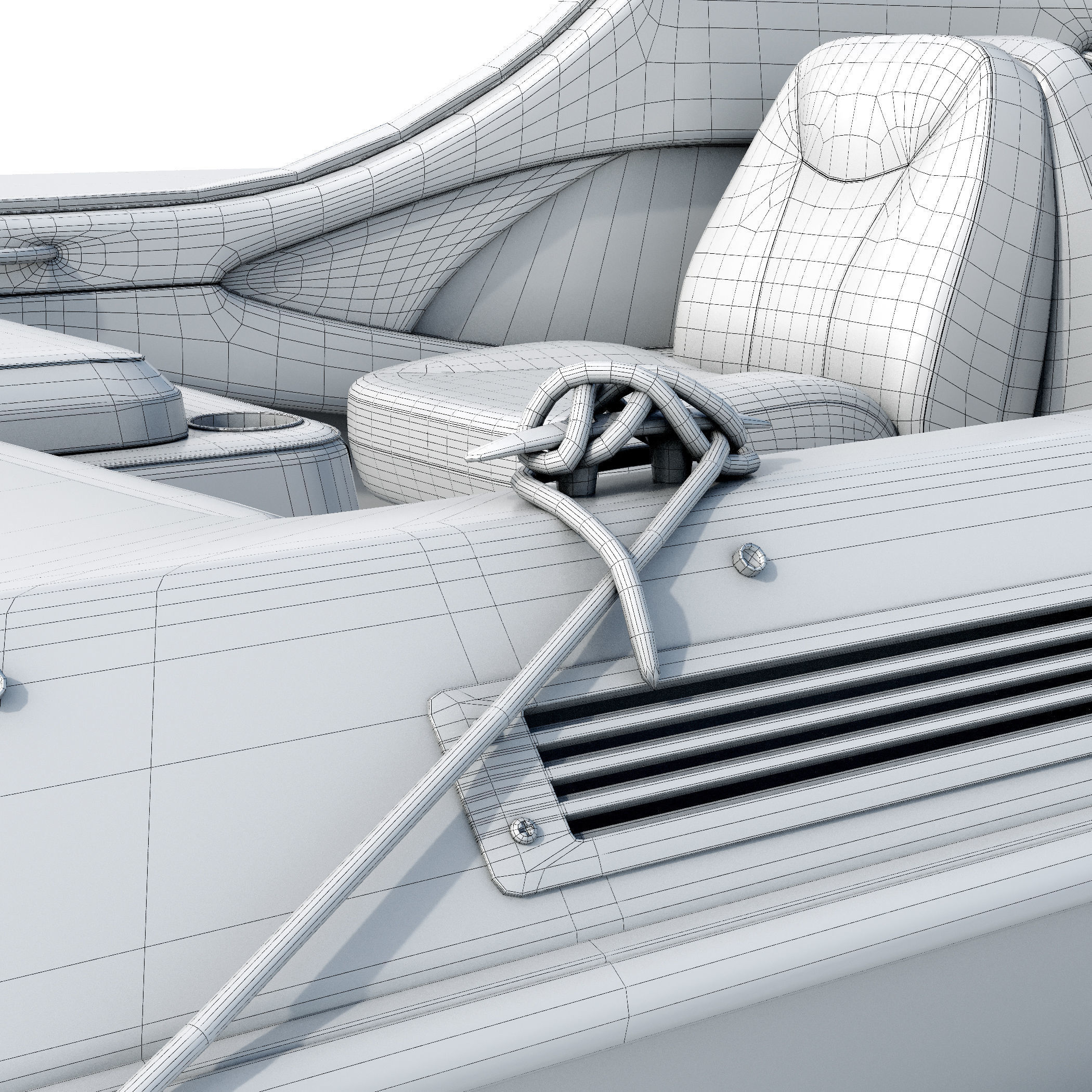 Boat Bayliner 3D model_14