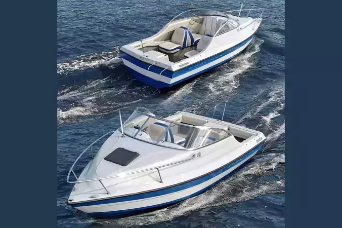 Boat Bayliner 3D model