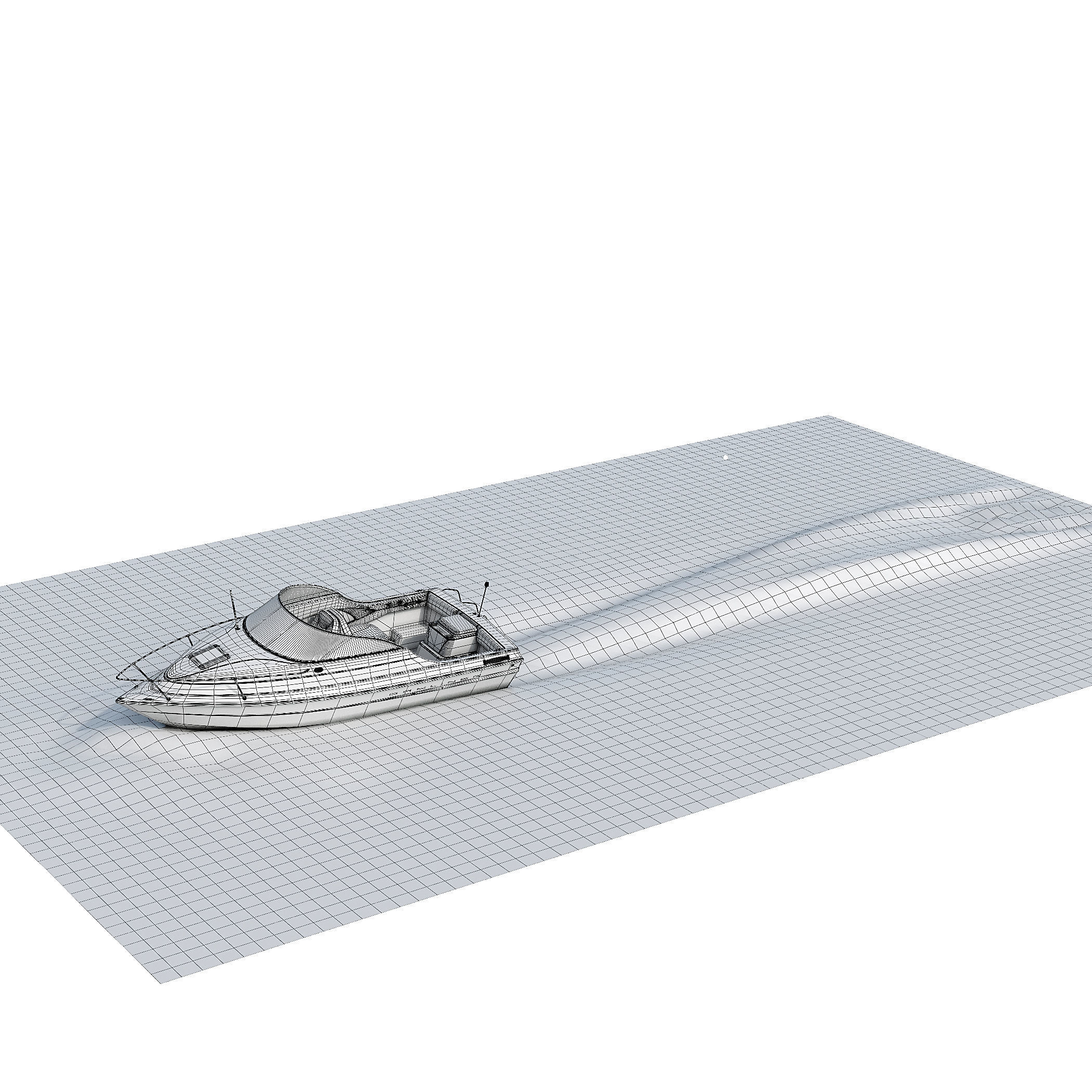 Boat Bayliner 3D model_4