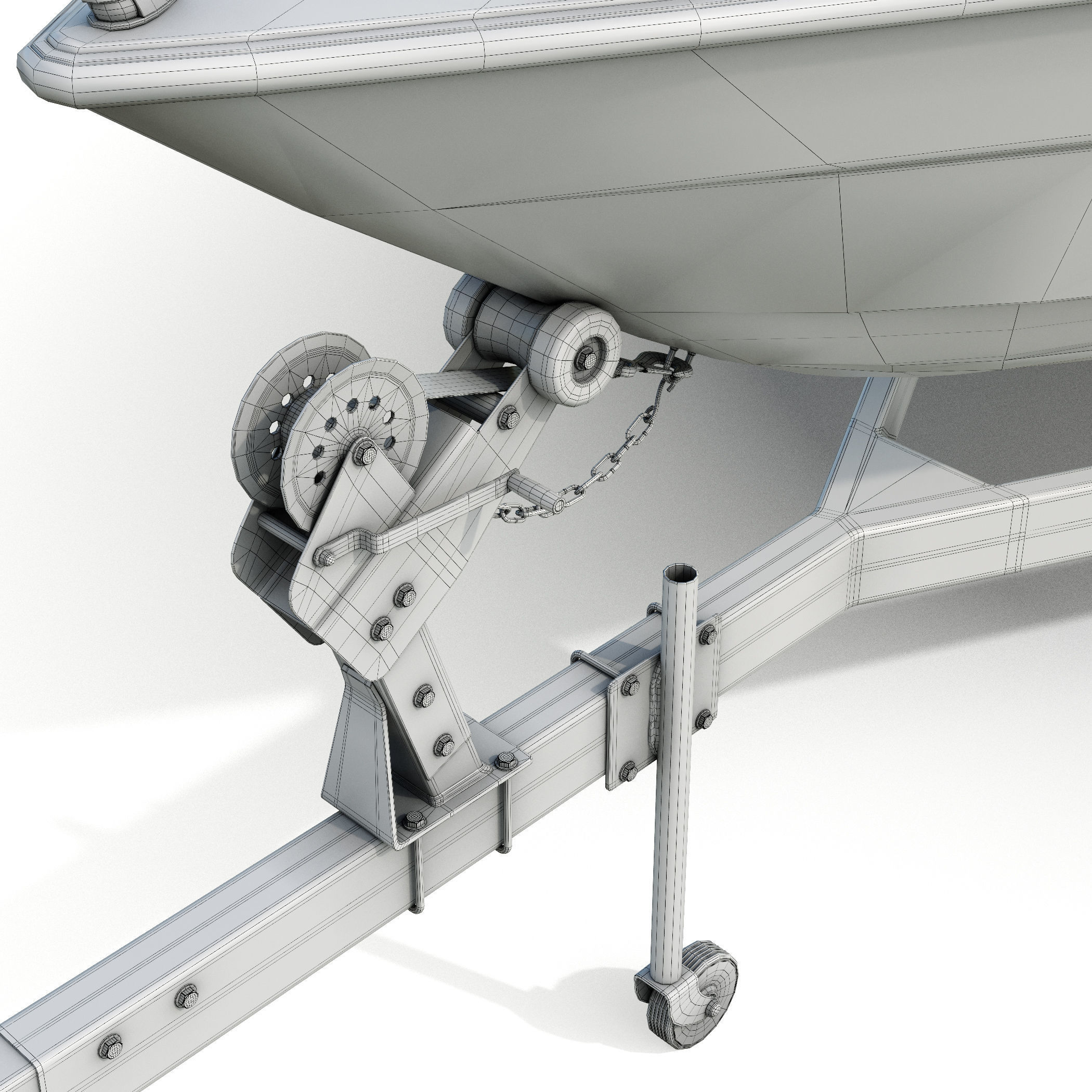 Boat Bayliner 3D model_10