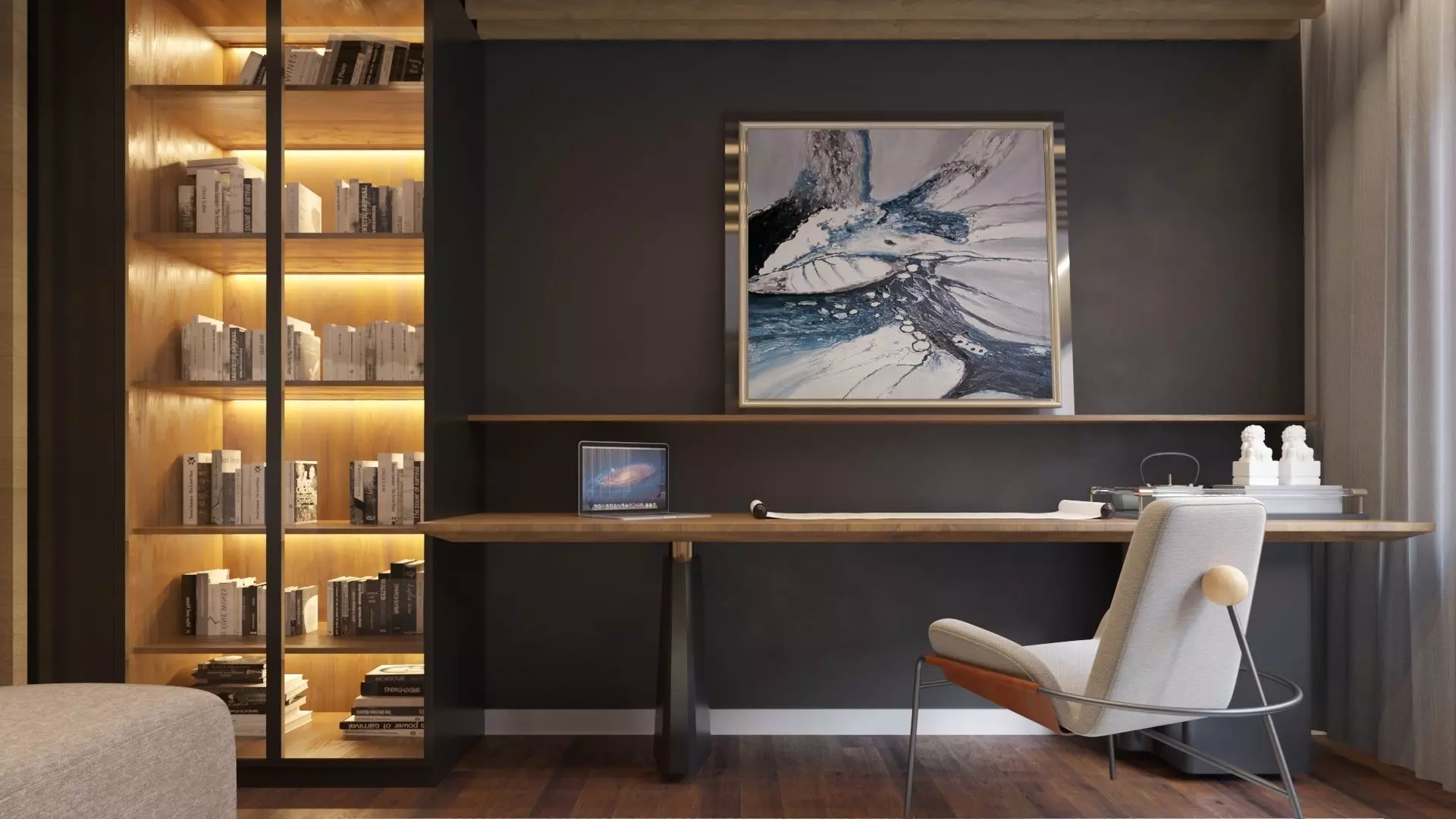 Study Room Free 3D model