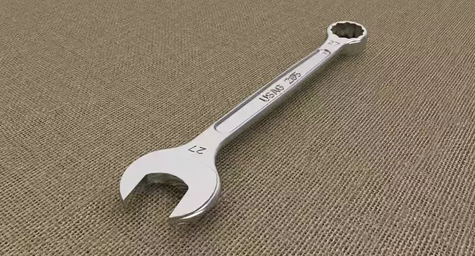 Combined Wrench  3D model