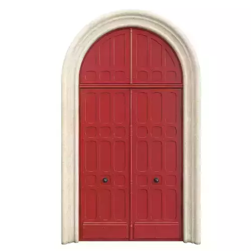 Entrance classic door 73 3D model