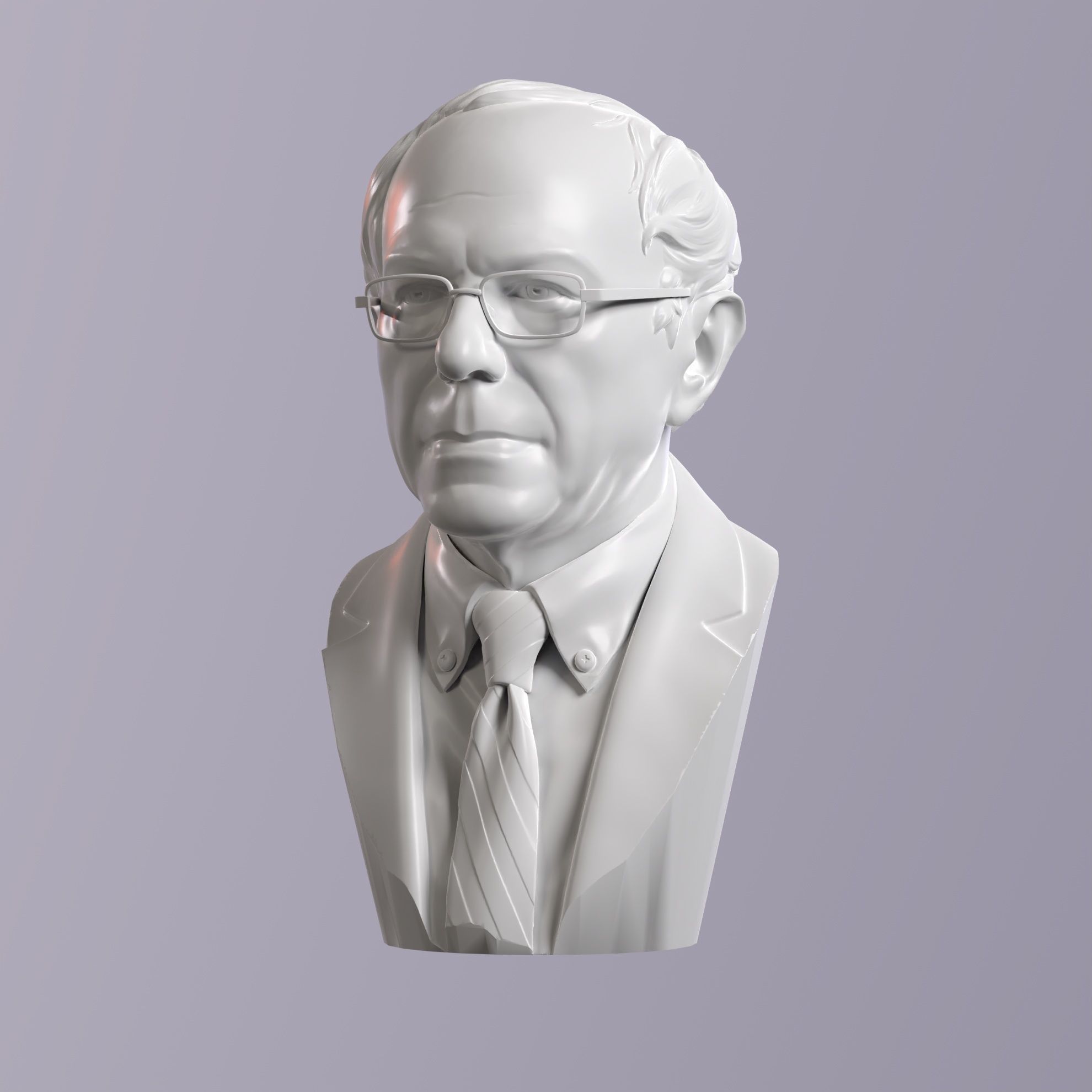 Bernie Sanders 3D print model_3