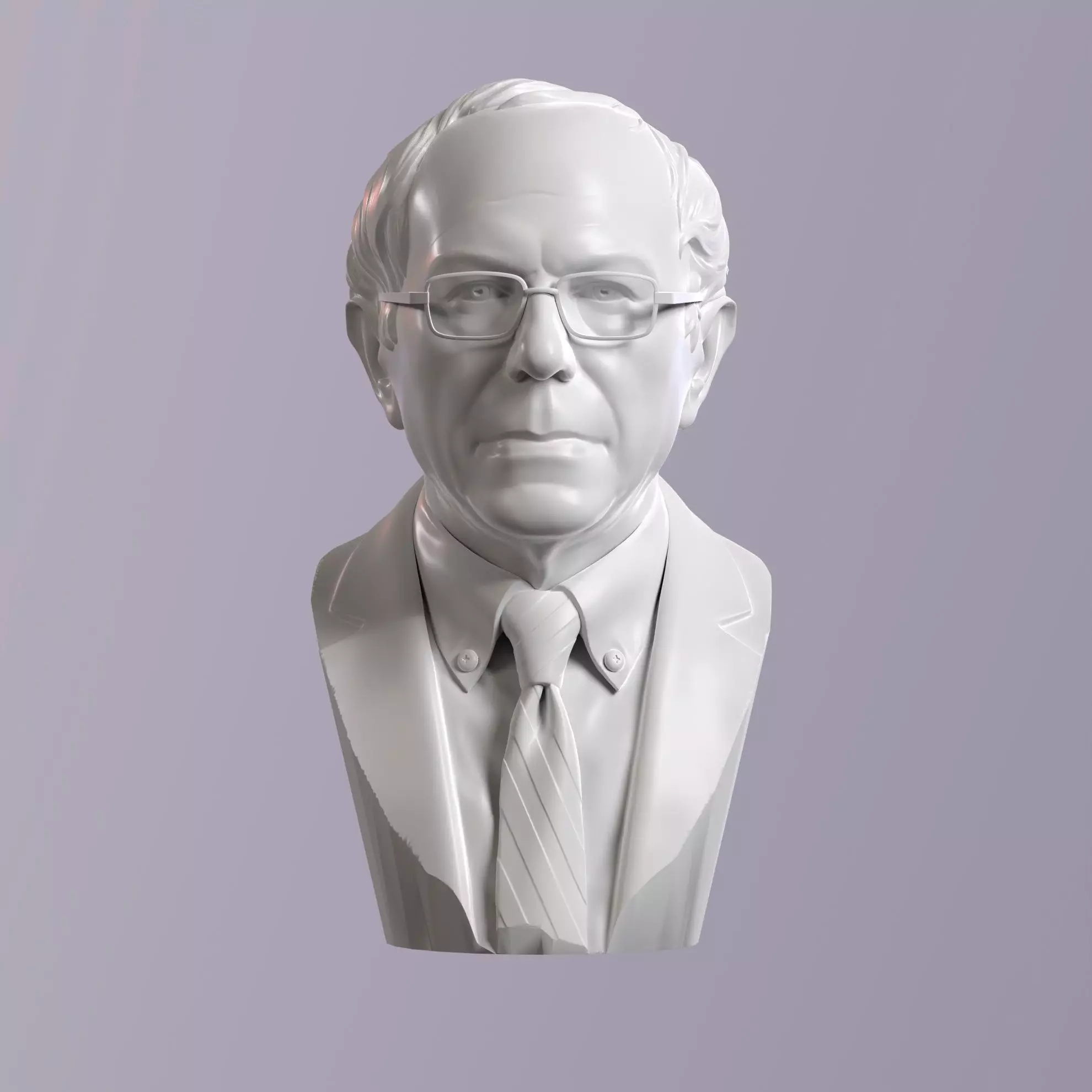 Bernie Sanders 3D print model_0