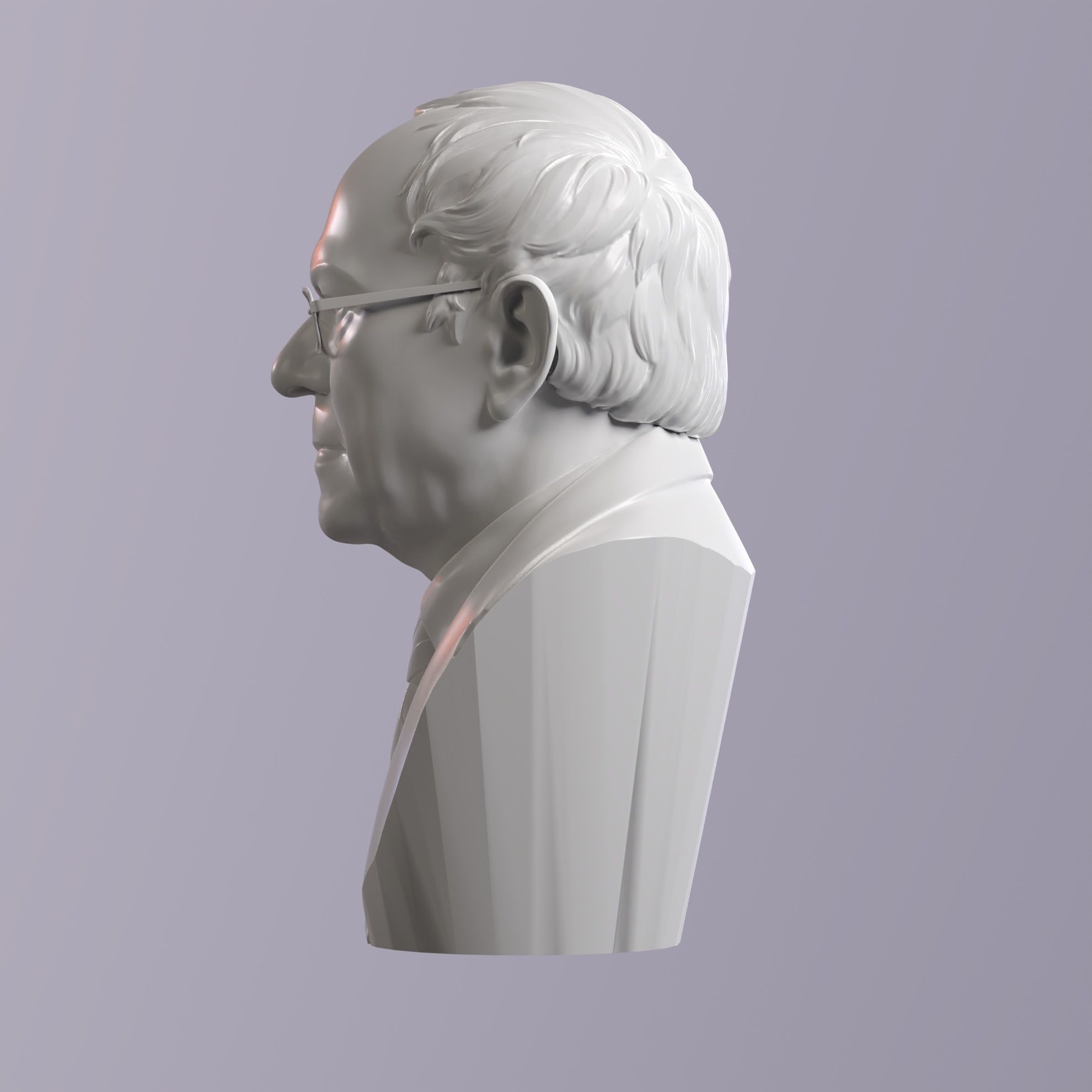 Bernie Sanders 3D print model_5