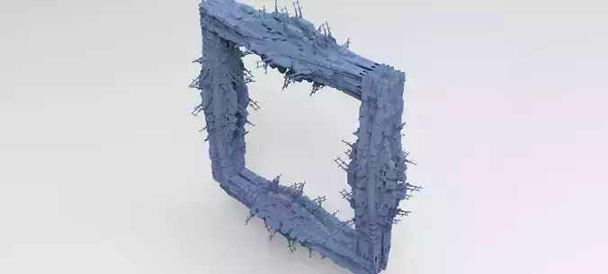 Cube Space station Huge