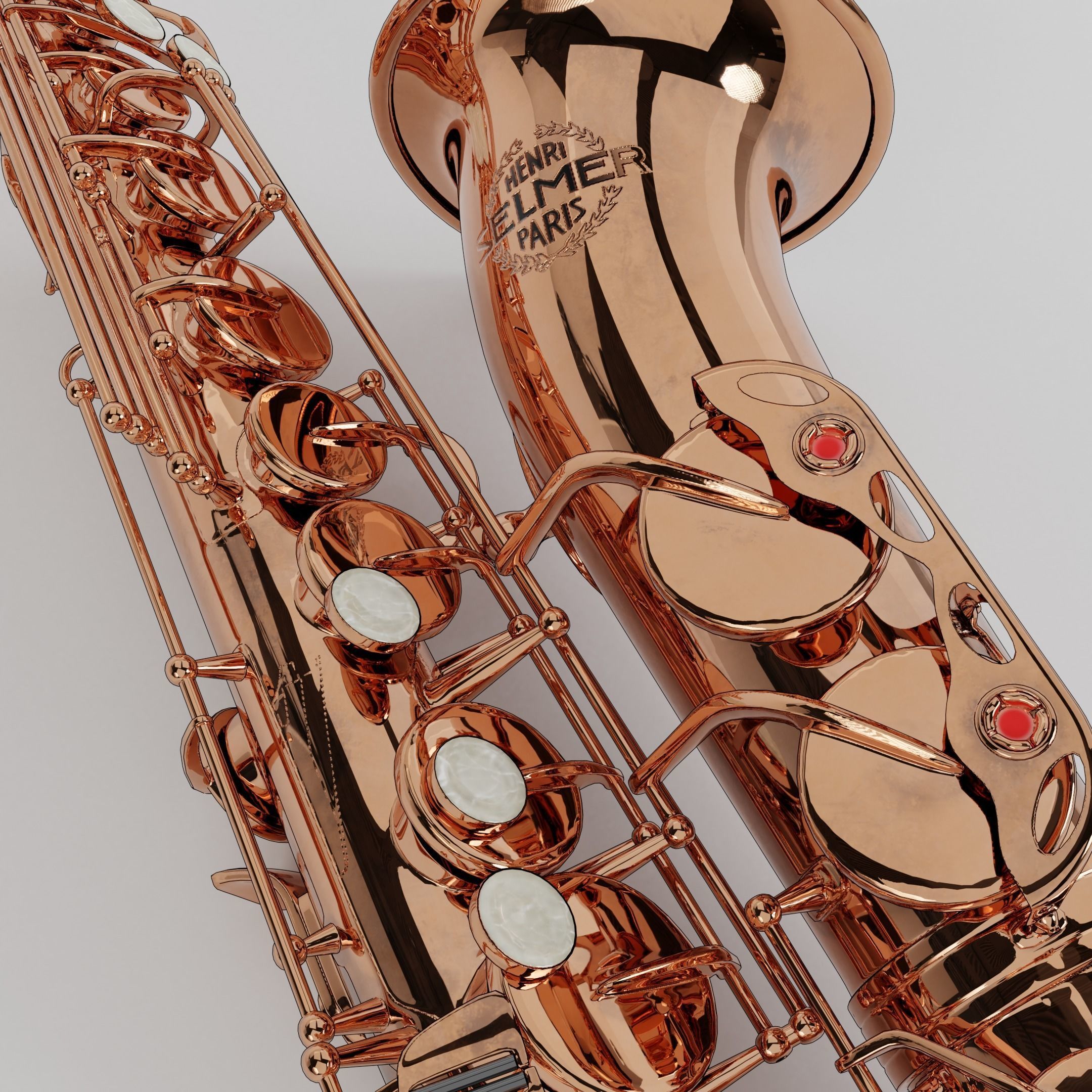 Alto Sax 3D model_12
