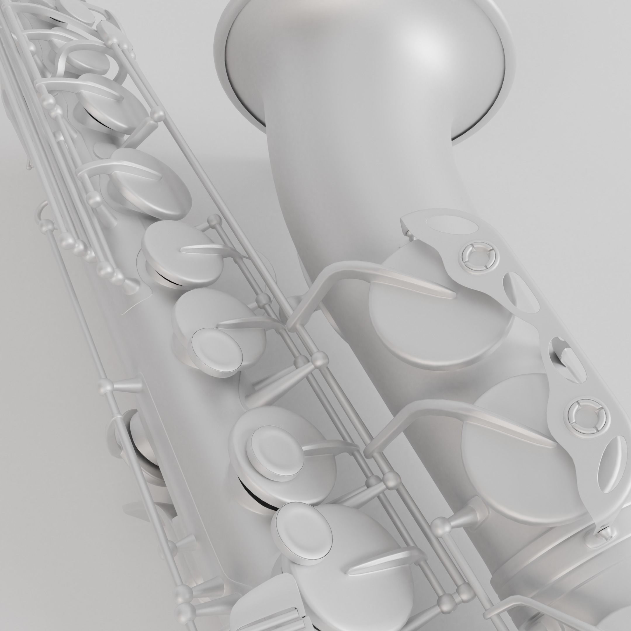 Alto Sax 3D model_14