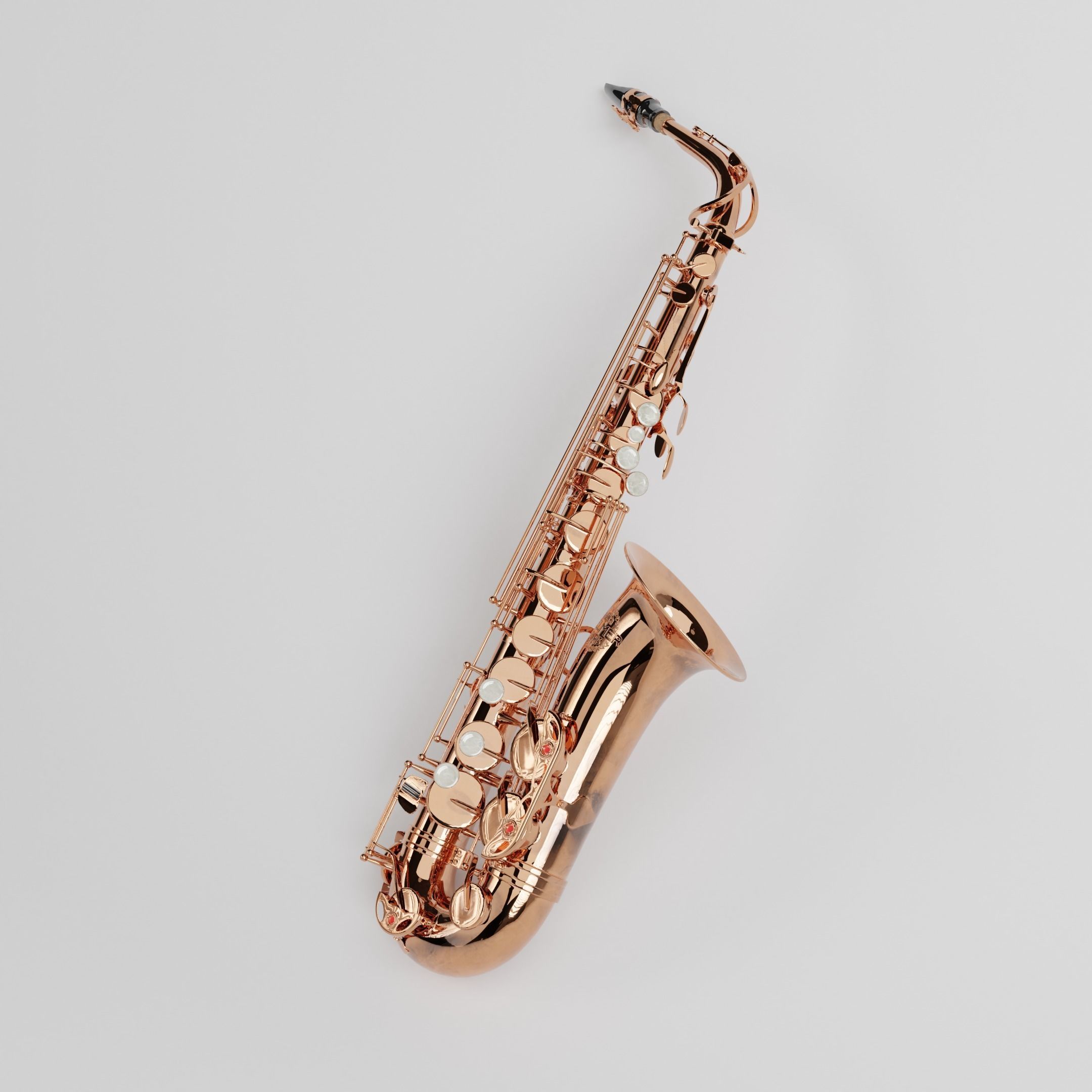 Alto Sax 3D model_3
