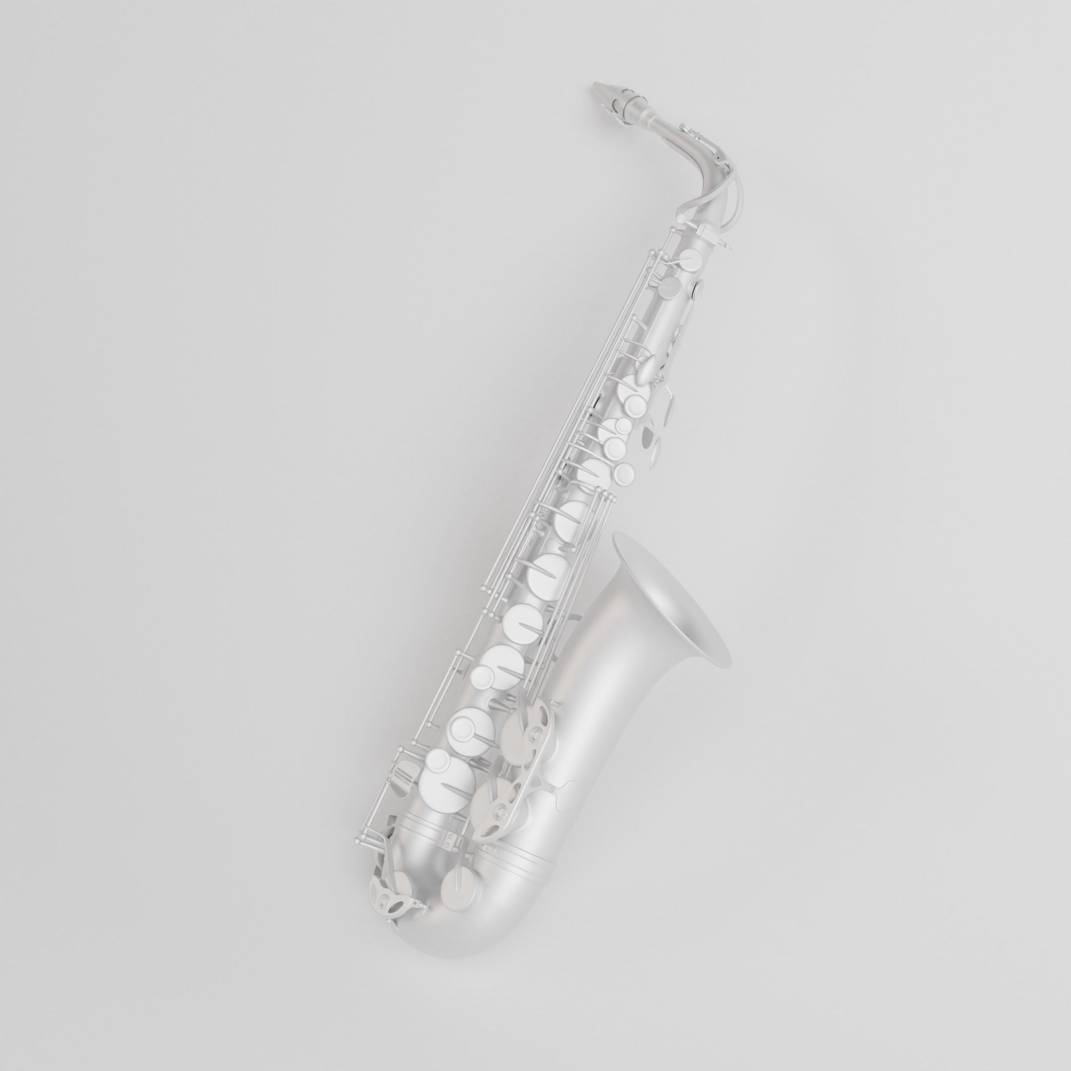 Alto Sax 3D model_4
