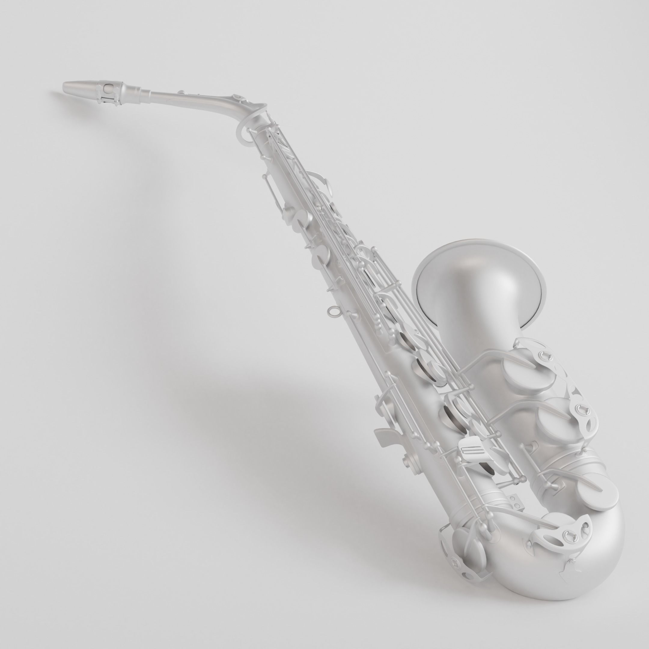 Alto Sax 3D model_1