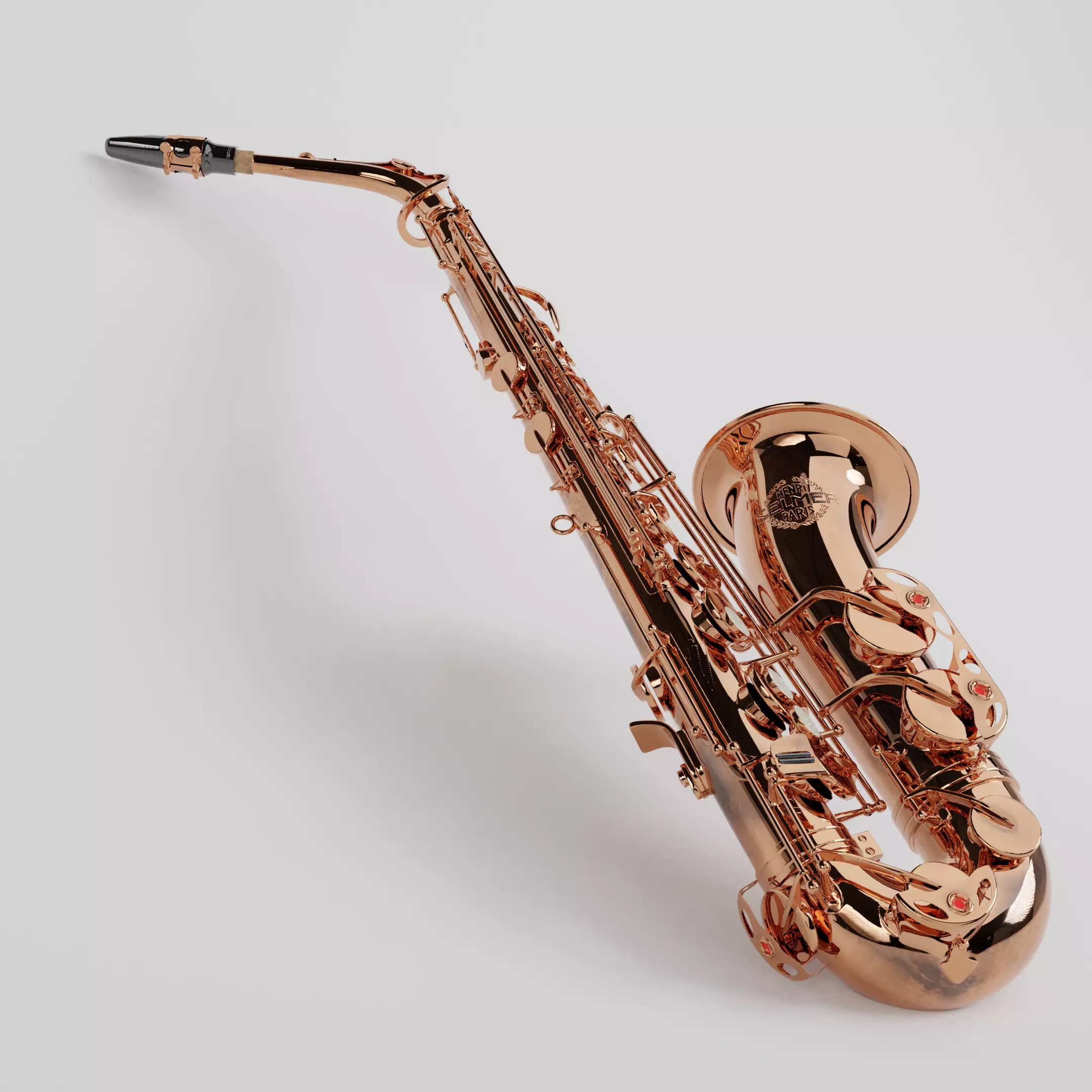 Alto Sax 3D model_0