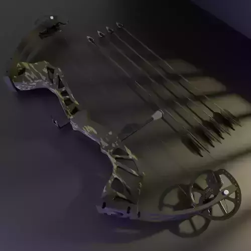 Compound Bow 3D model