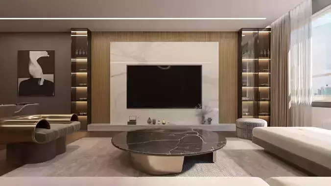 Living Room Design 040