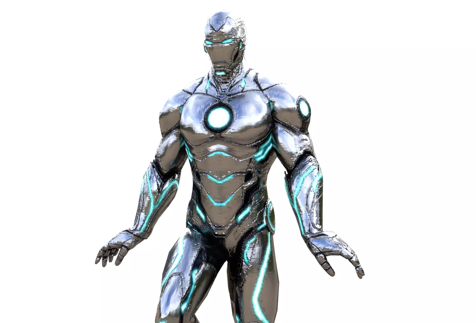 iron man superior 3D model 3D model