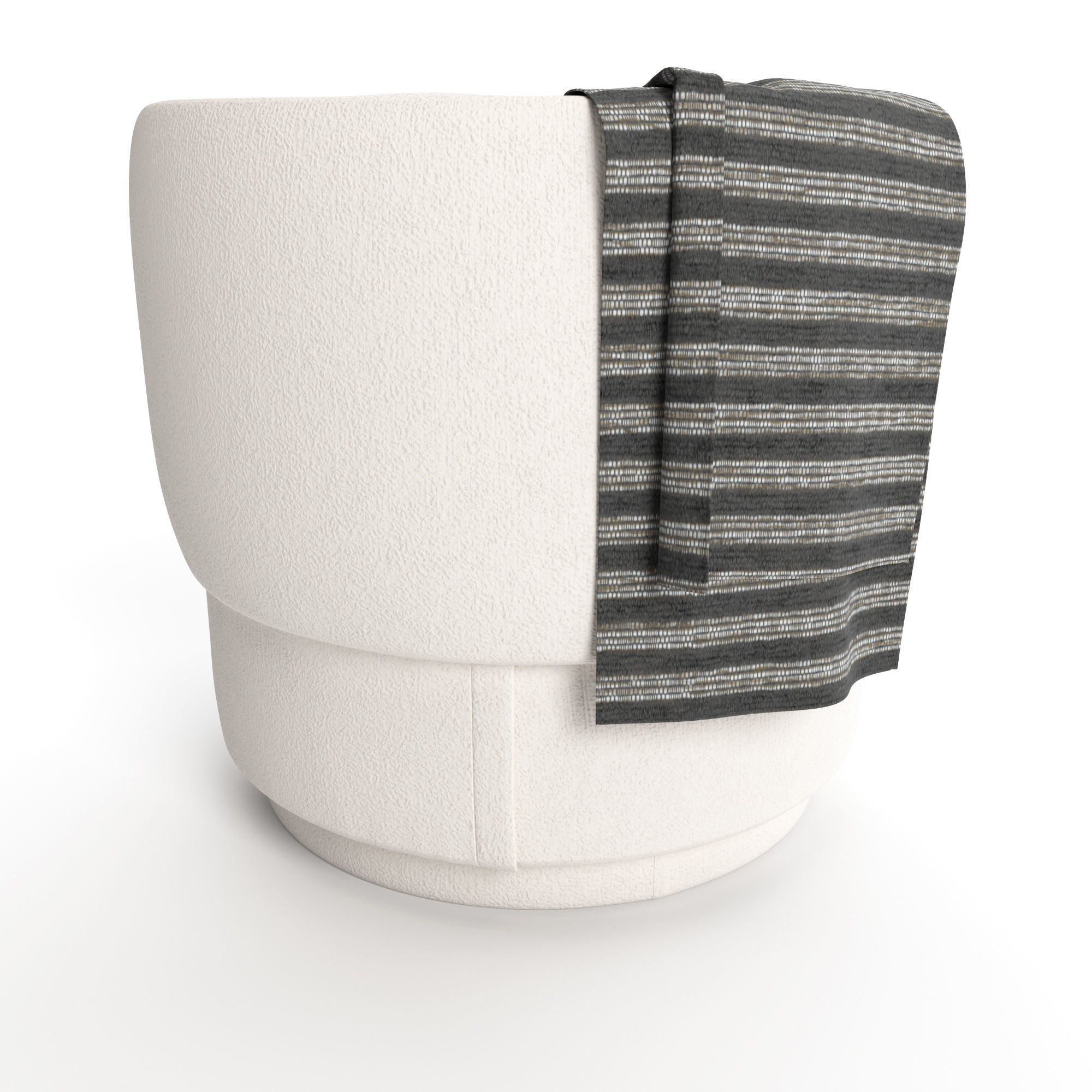 Amaia Swivel Chair 3D model_2