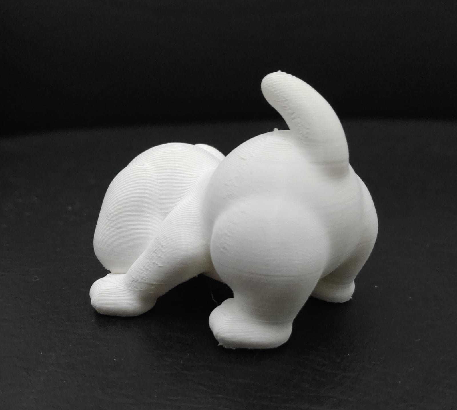 Dog Sniffing the Floor 3D print model_6