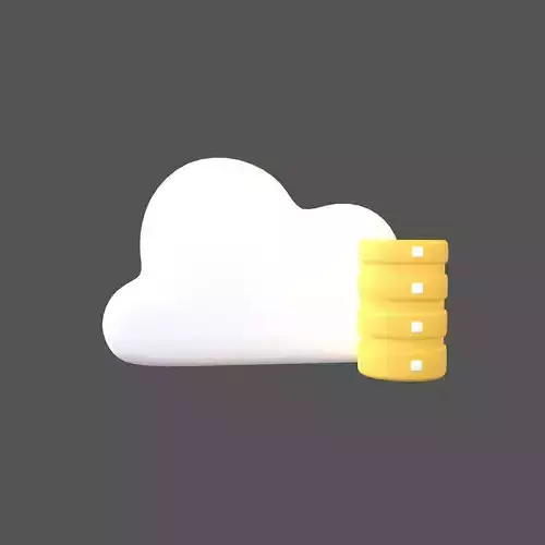 Cloud Database Icon v2 006