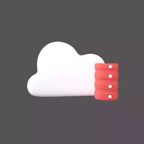 Cloud Database Icon v2 007