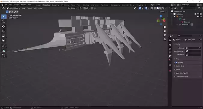 NeedleNoseBot spaceship