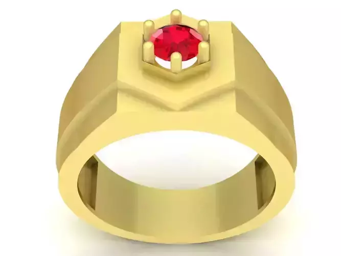 korea diamond men ring 3436