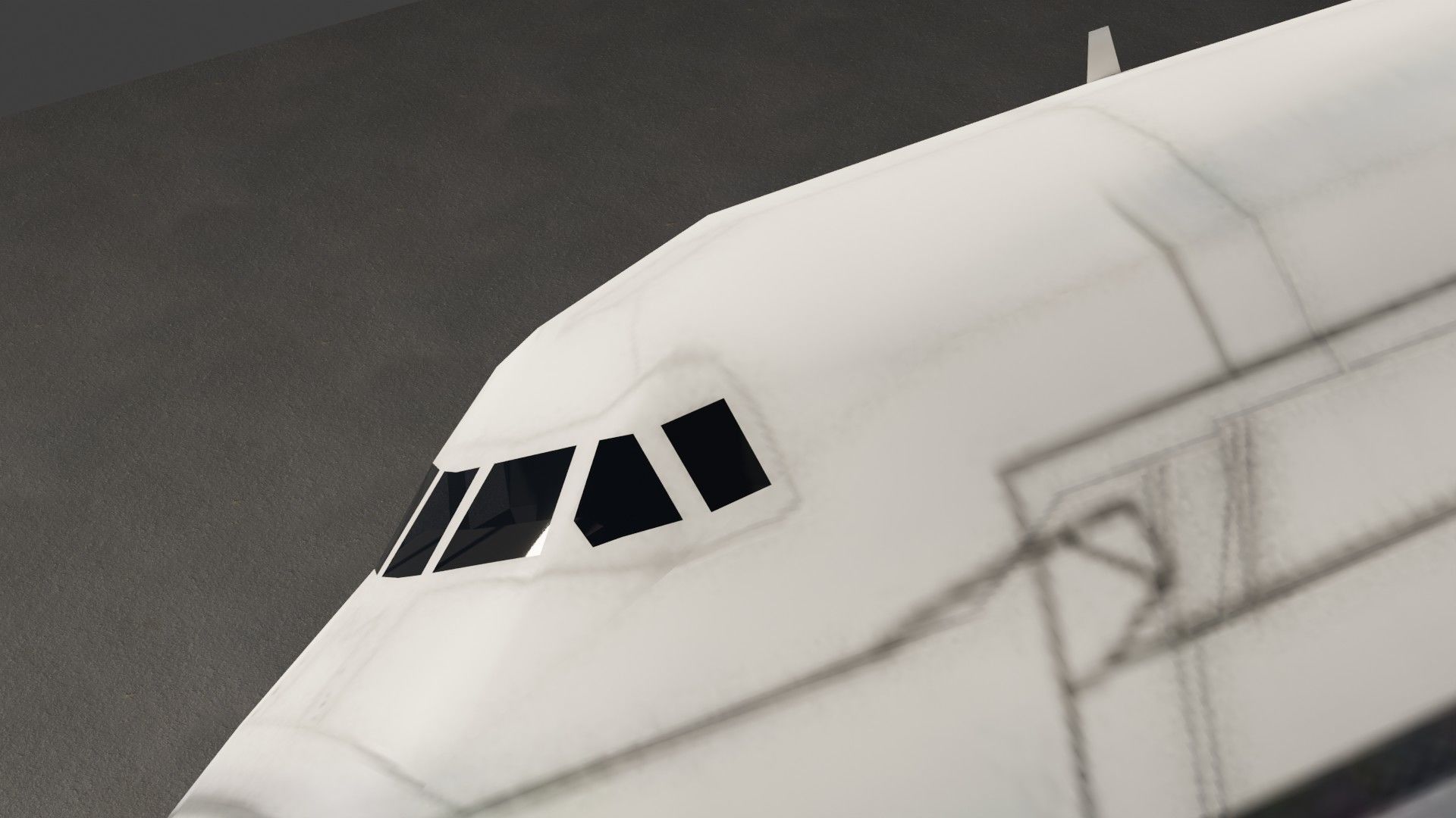 Lockheed C-5 Galaxy Low-poly 3D model_15