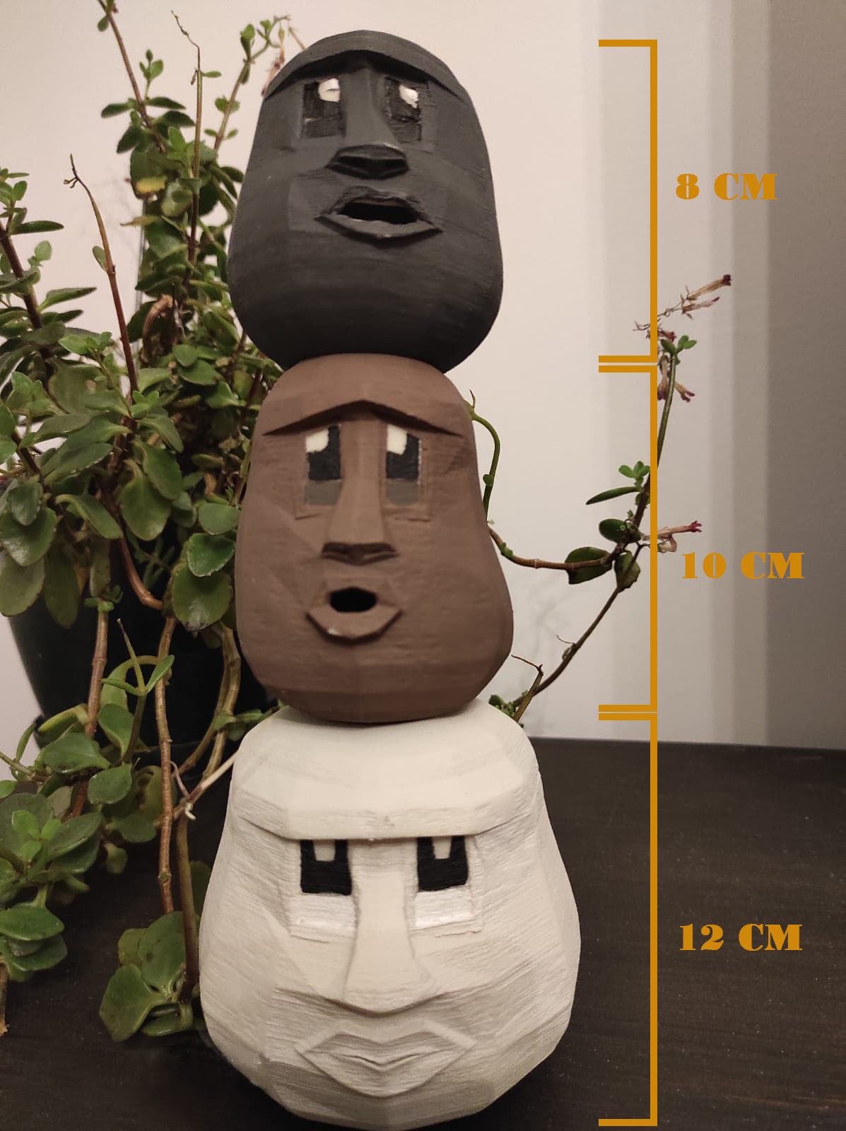 ROCKHEAD CANDLE HOLDERS 3D print model_4