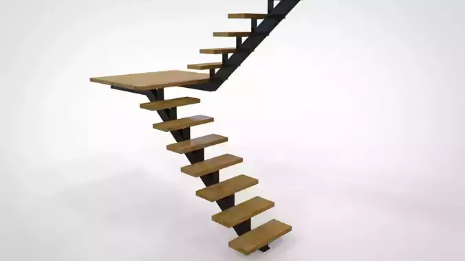 Stairs 3D Model staircase