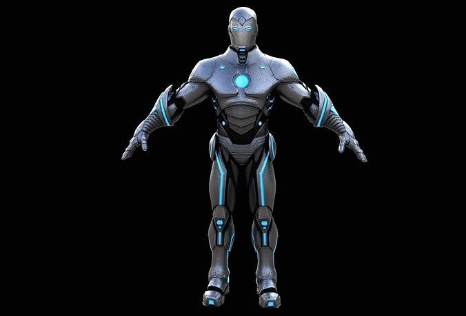 iron man superior  3D model