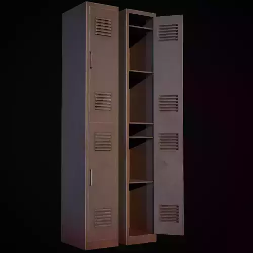 Old School Lockers  Metal