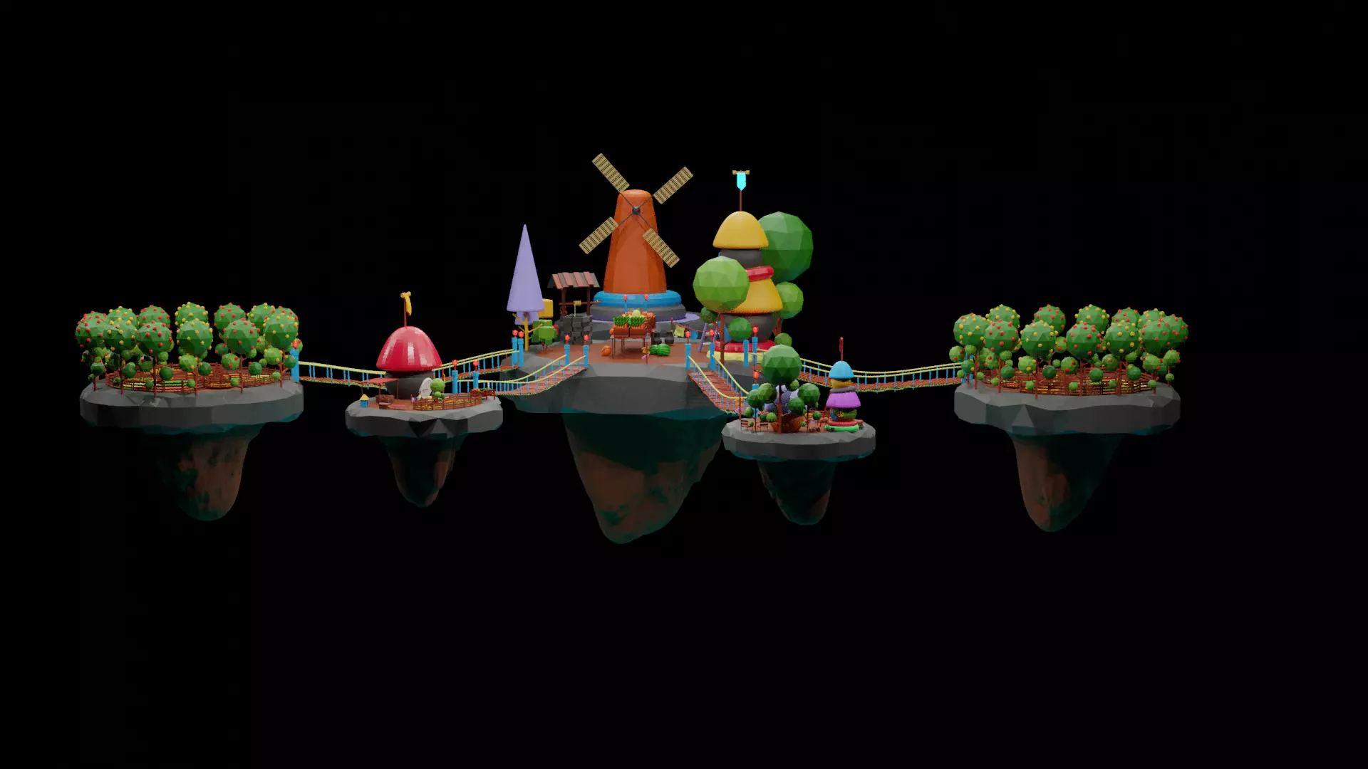 Simplepoly Magic Village - Low Poly Assets Low-poly 3D model Low-poly 3D model_0