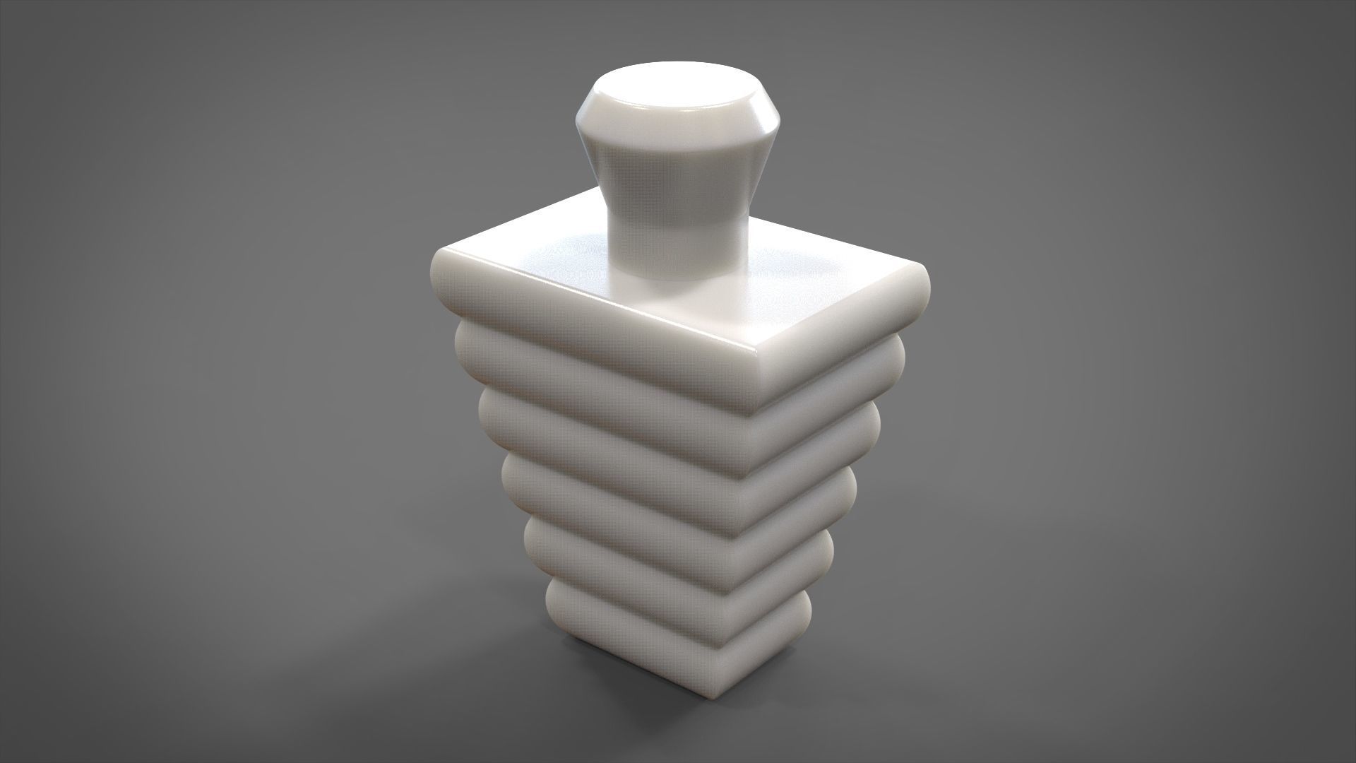 Parfum candle for silicone mold 3D print model_4