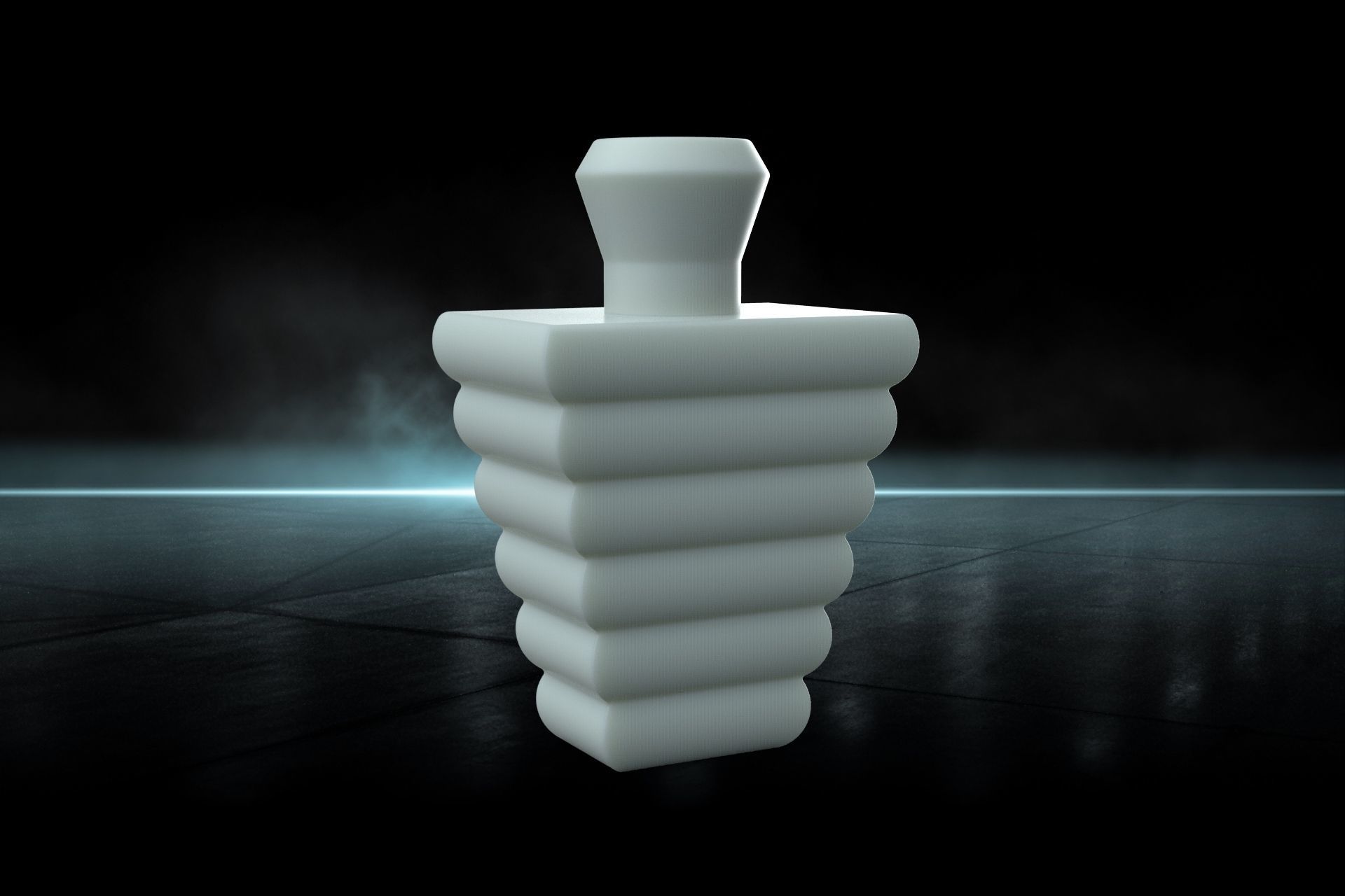 Parfum candle for silicone mold 3D print model_1