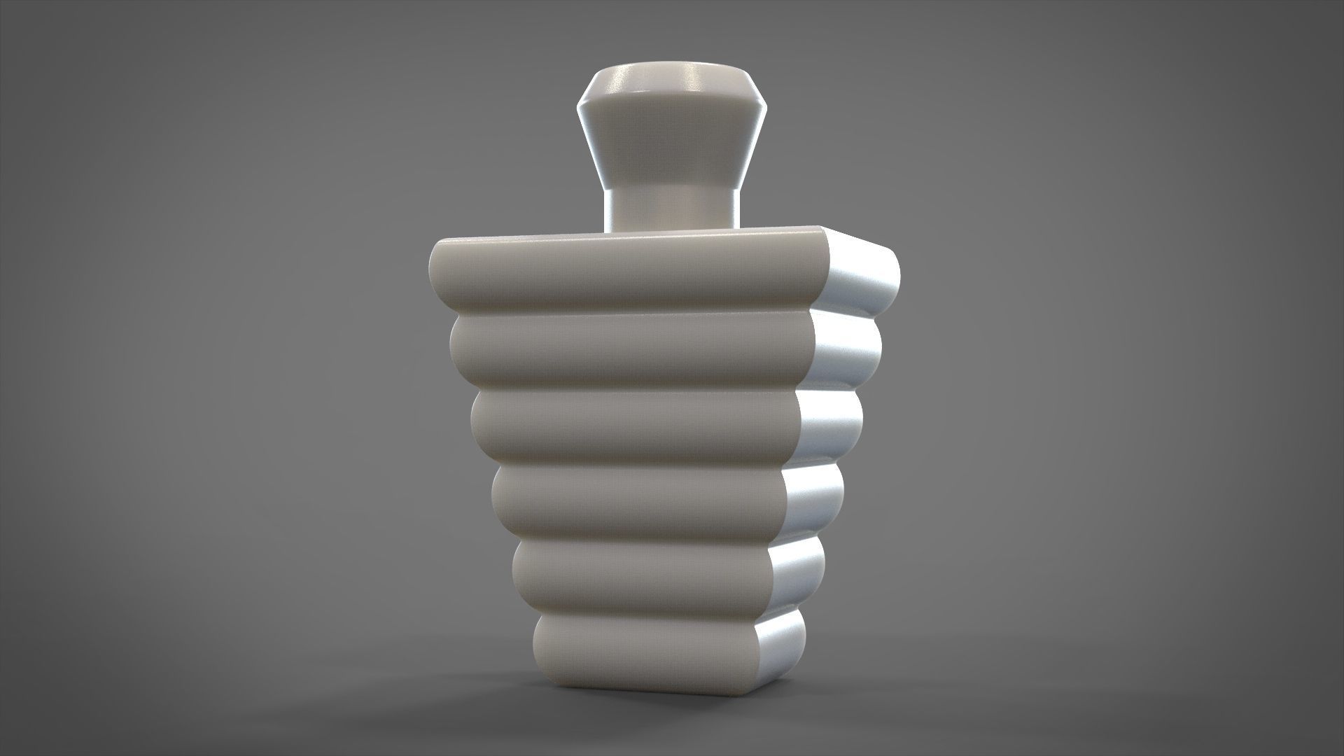 Parfum candle for silicone mold 3D print model_5