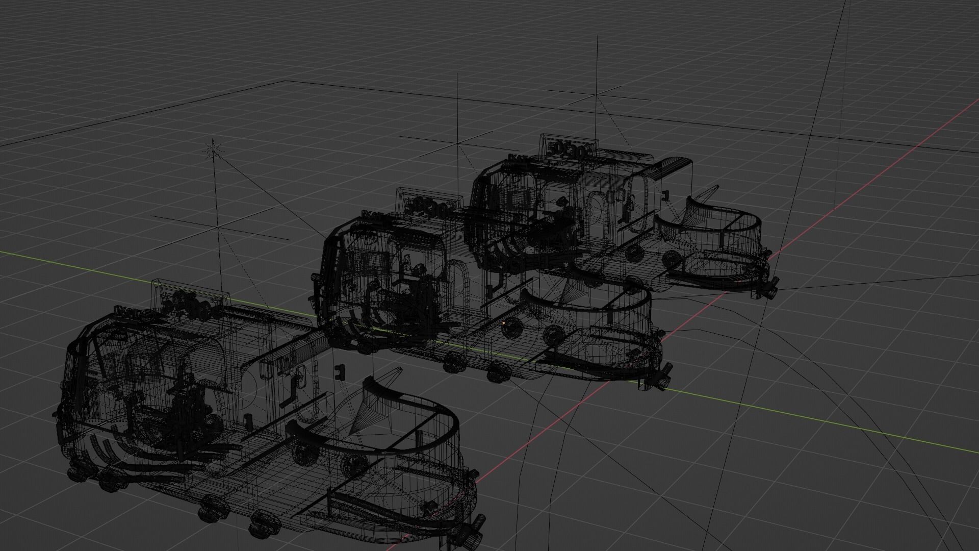 future taxi 2077 3D model_6