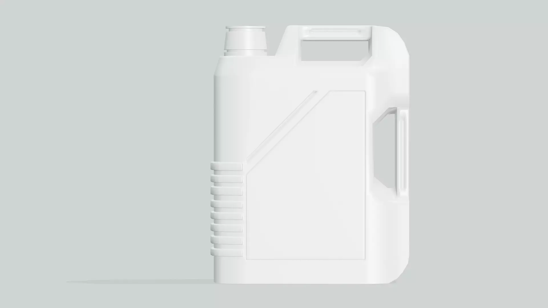 Motor Oil Bottle Mock Up 3D model_0