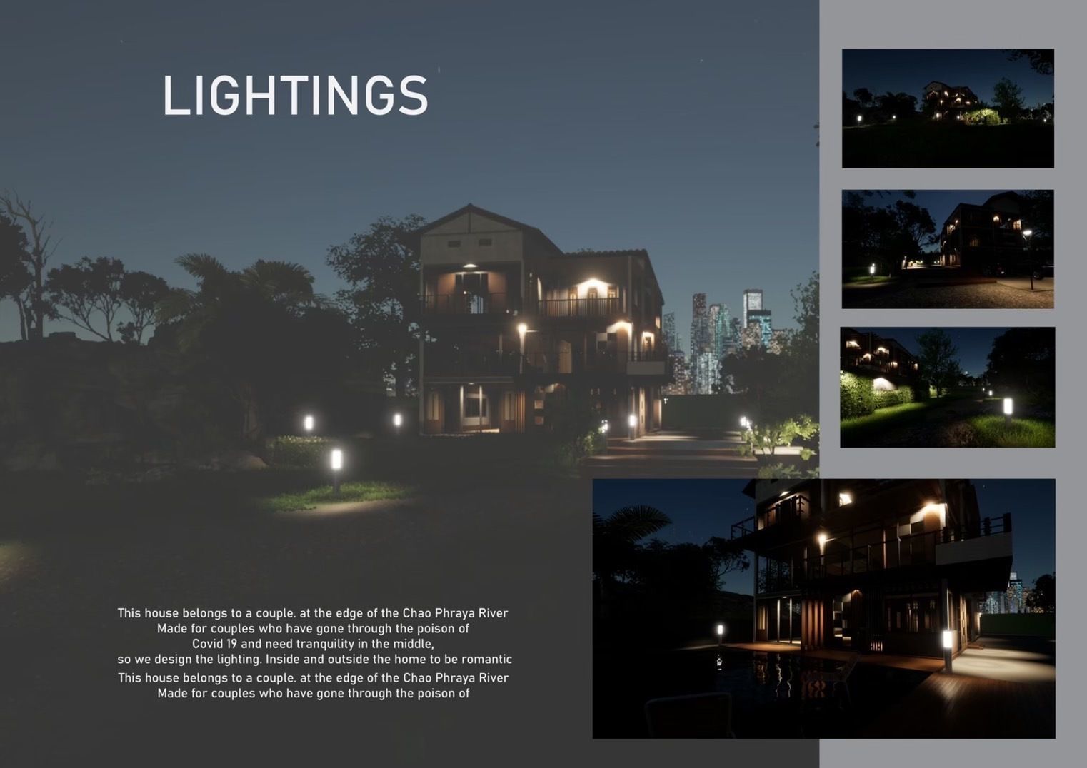 3D house with swimming pool 3D model_5