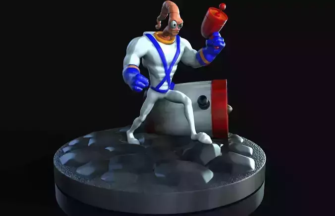 Earthworm Jim Model