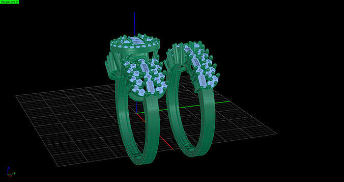 Baguette Ring  3D print model