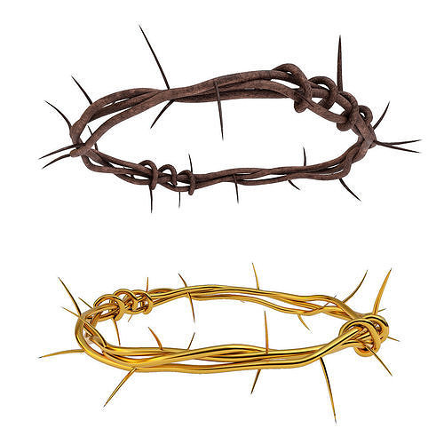 Jesus Christ crown of thorns 3d model   3D model