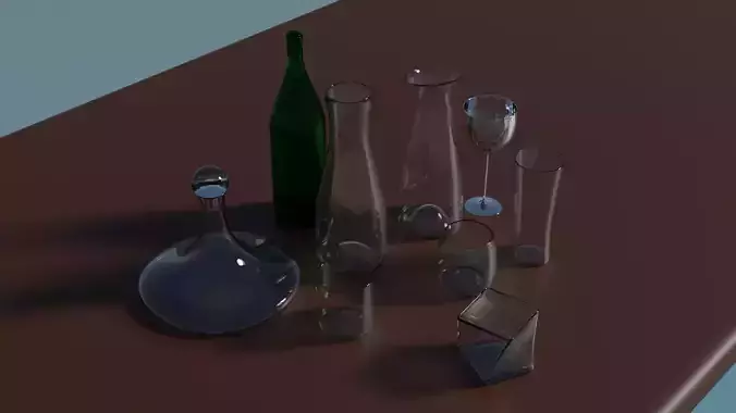 glass package