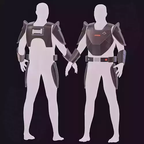 Grand Inquisitor Armor Set 3D print model