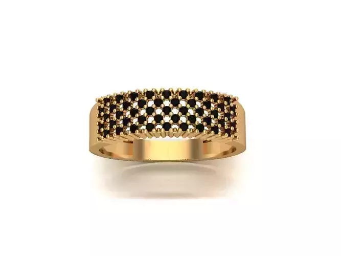jewelry gold ring with diamonds
